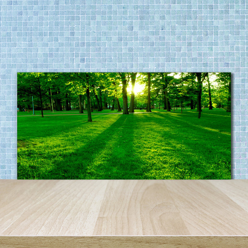 Luigino 50cm W x 100cm L Glass Peel and Stick Panel