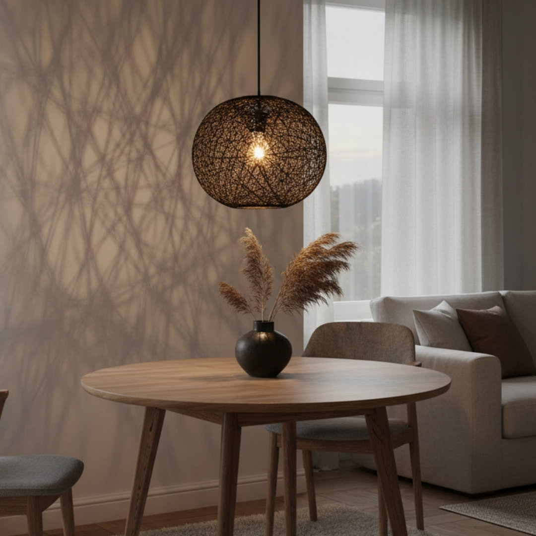 Rattan Sphere Pendant Shade