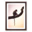 Long-Tailed Macaque Monkey in Abstract - Framed Print-55759852-55759855