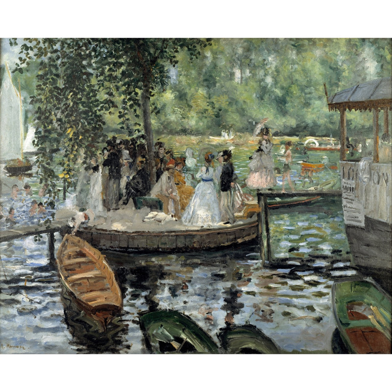 La Grenouillère, H 26 po x l 31 po