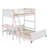 Twin Over Full Bunk Bed With Desk-1355887950