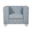 Fauteuil club moderne pour salon