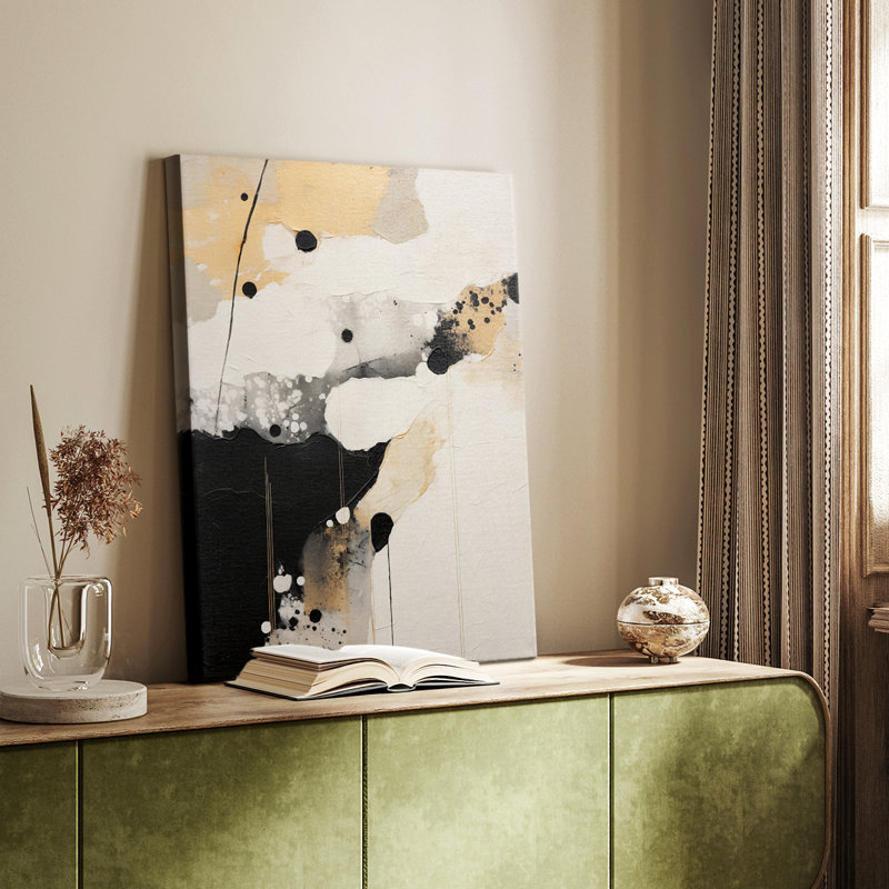 ABSTRACT Series DV III - Gallery Cavas sur mesure, H 18 po x l 12 po