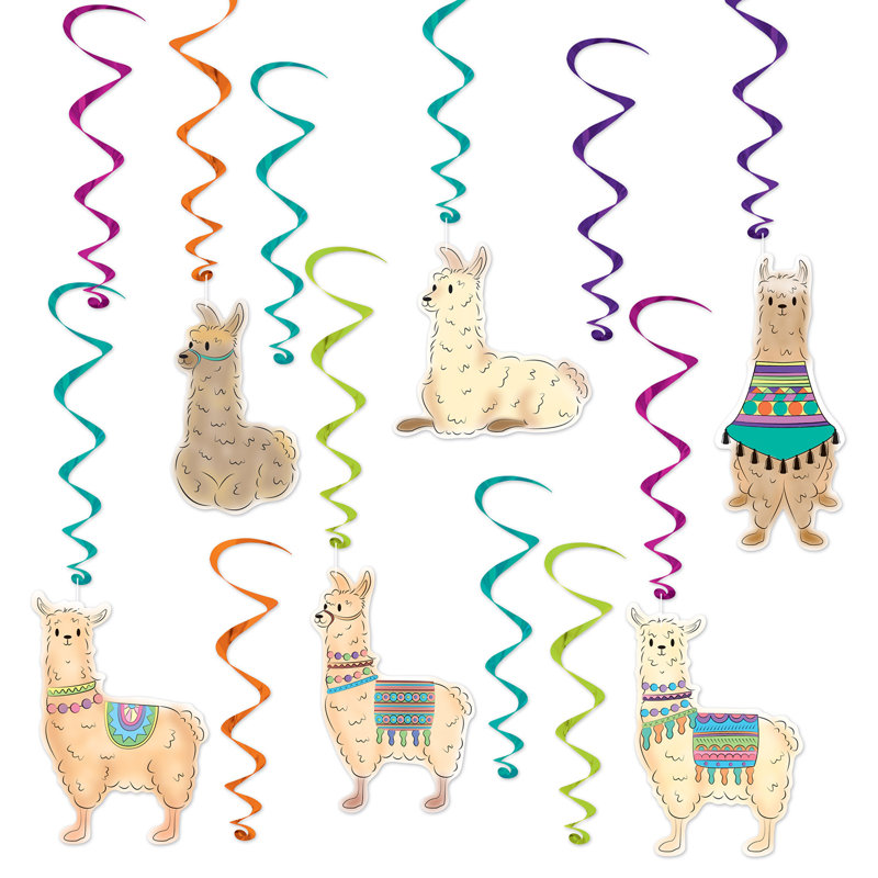 Llama Whirls - paquet de 6