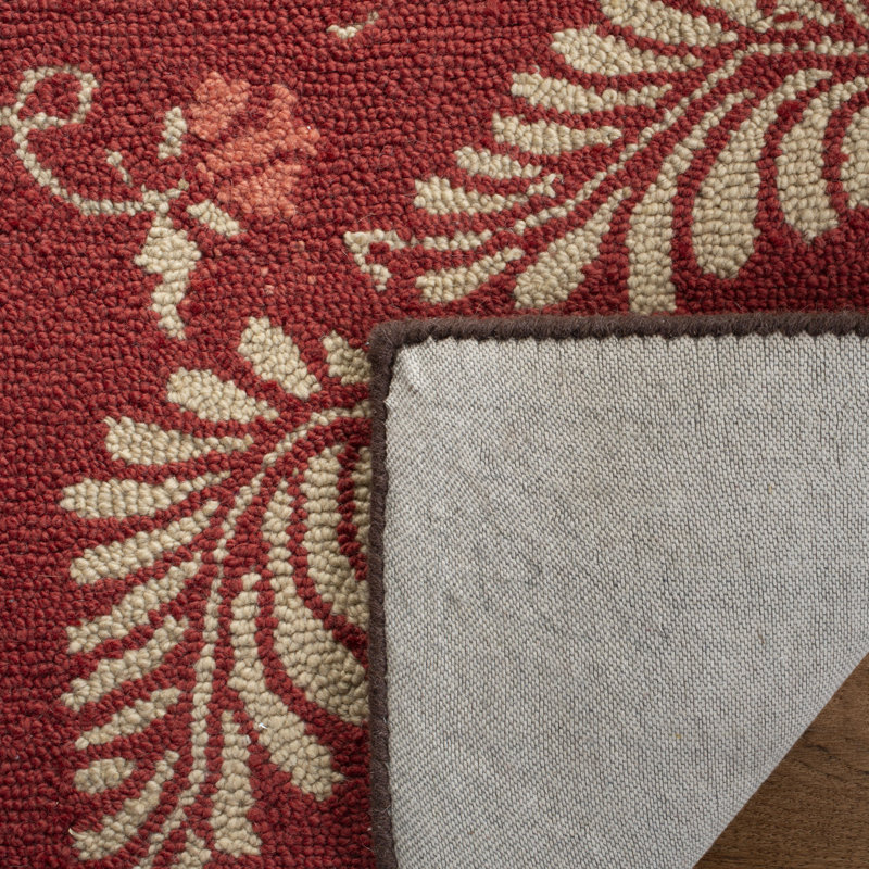 Coreatha Martha Stewart Hand Tufted Wool Pile Floral Rug, Runner 2'3" x 10'