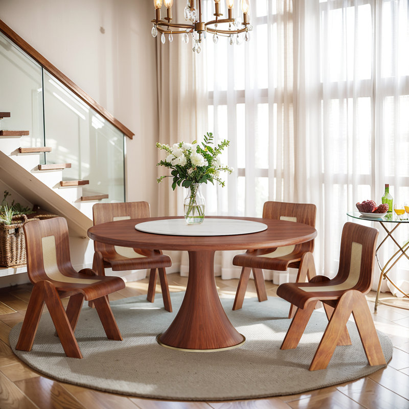Table de salle à manger Wildon, H 29,52 po x L 53,15 po x l 53,15 po