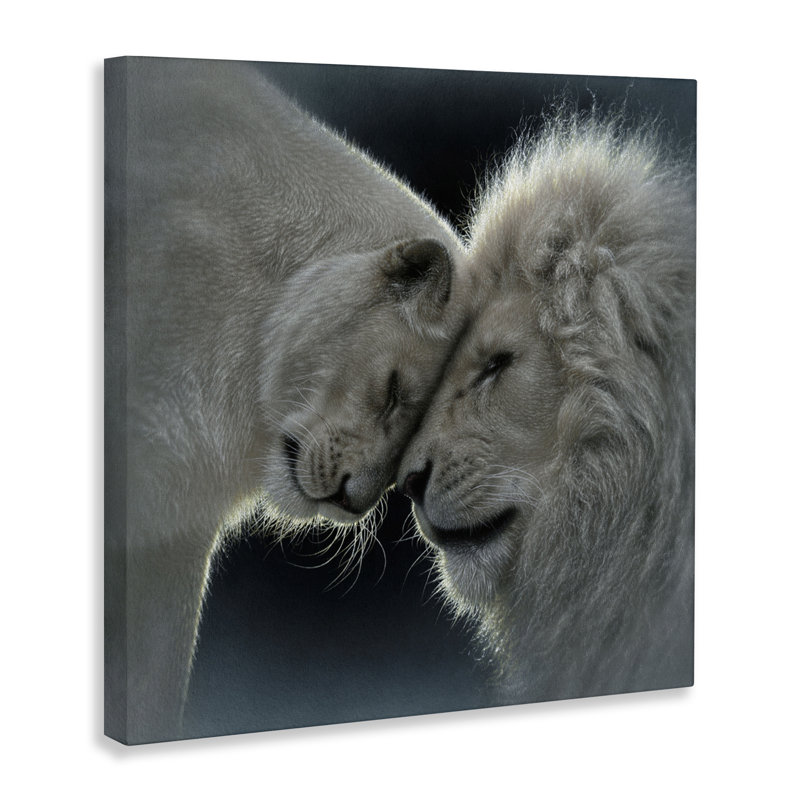 «White Lion Love», conception par Collin Bogle, H 36 po x l 36 po