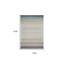 Tapis abstrait beige et bleu 7 pi x 10 pi