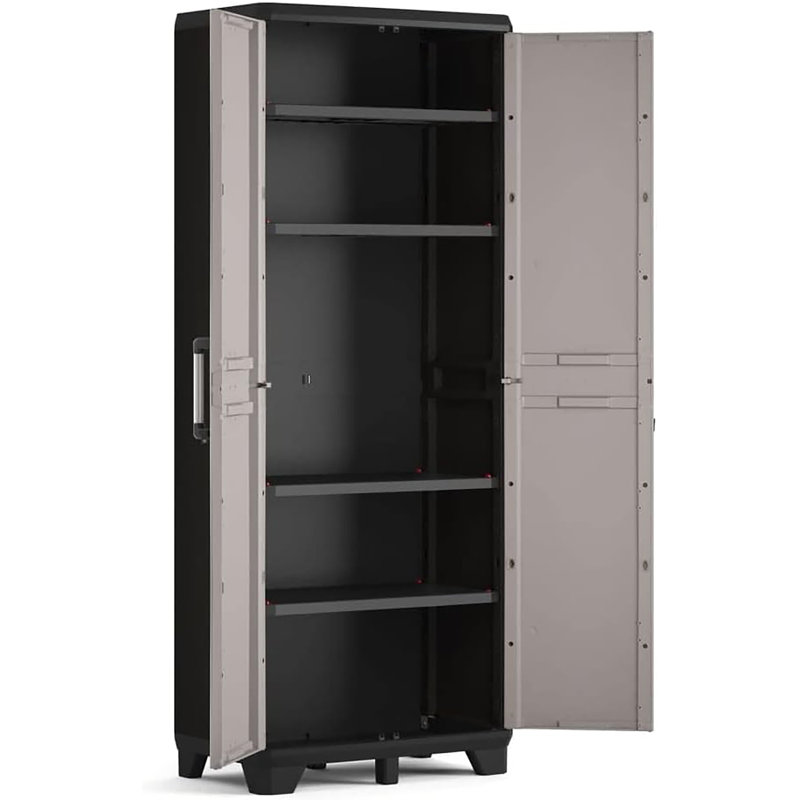 Keter Pro Storage Cabinet With Shelves 249836