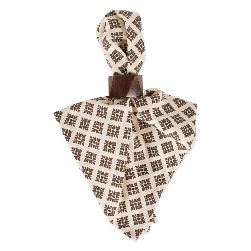 Espinosa Cotton Geometric Square Napkin