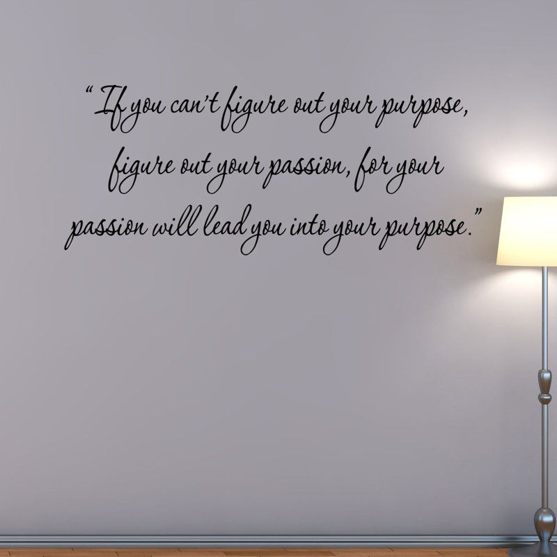 Text & Numbers Wall Decal, 19" H x 44" W