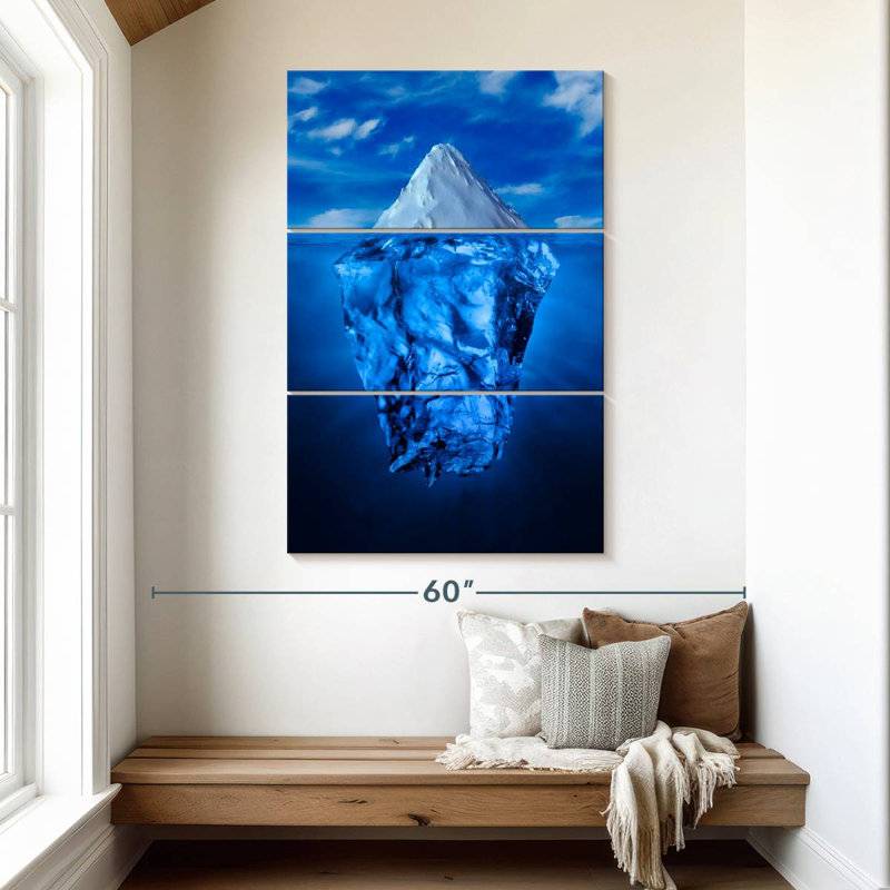 Ligne d'eau Alvord Iceberg, H 50 po x l 32 po