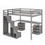 Lit mezzanine avec deux commodes, bureau et bande lumineuse-1366399117-1366399119