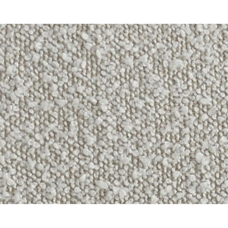Canapé Iniko Beige Boucle avec 6 coussins
