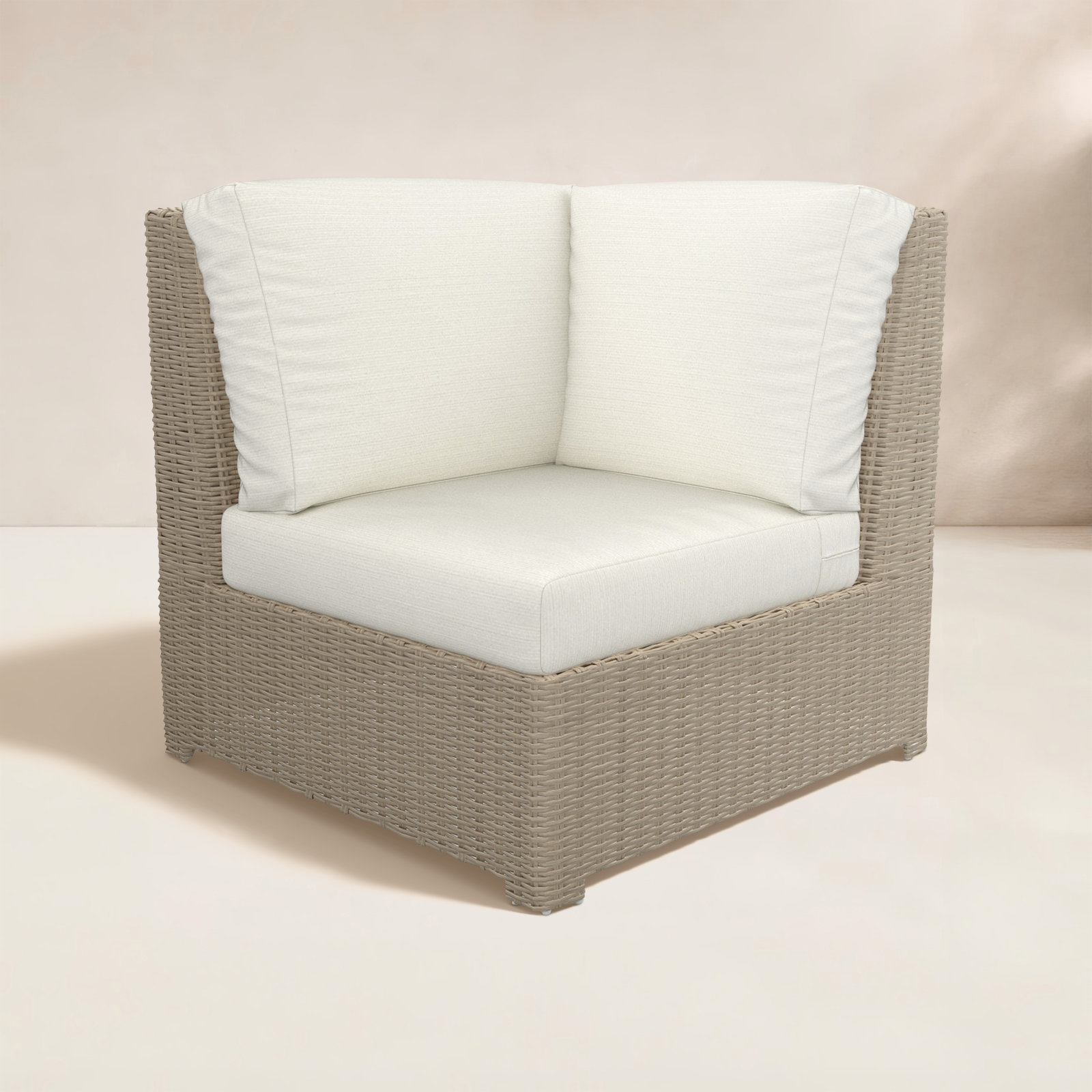 Henri Sunbrella® Patio Lounge Chair, Canvas Natural