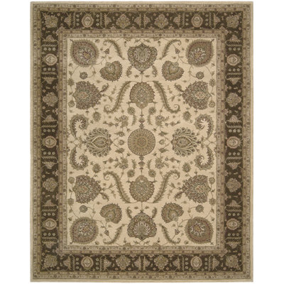Lundeen Wool Floral Indoor Rug