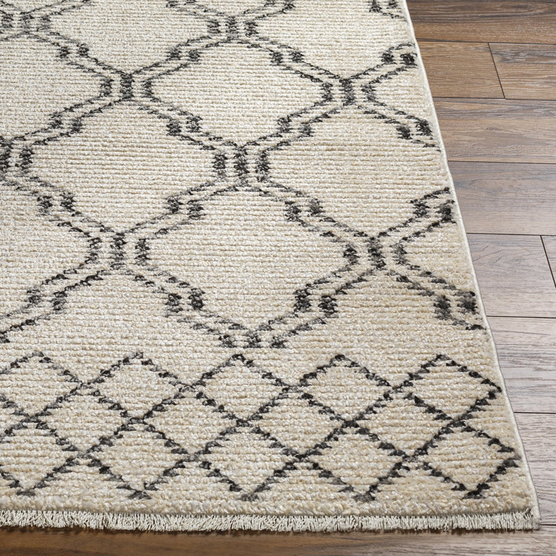 Anfriede Geometric Indoor Rug, Runner 2'7" x 7'7"