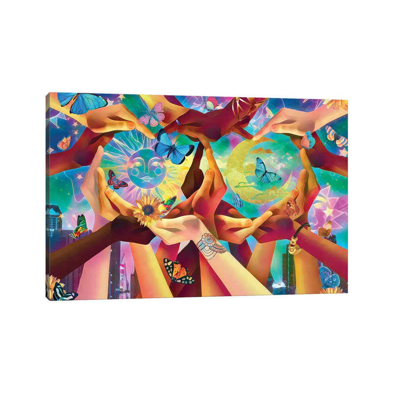 «Love Wins» - Giclée sur toile tendue avec châssis, H 12 po x l 18 po