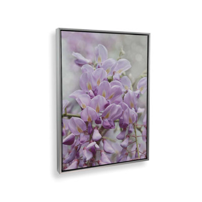 Wisteria Blossoms by Lori Deiter Art Print