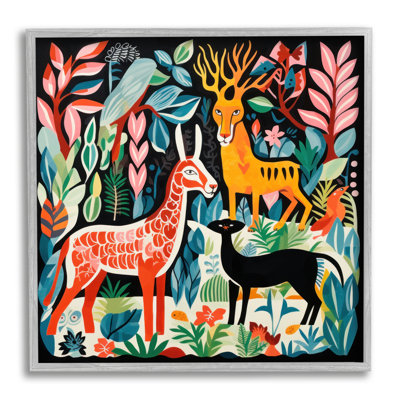 Imprimé matisse inspiré de la faune