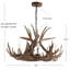 Lustre en bois à 3 lumières Rohrbach-1106423179-1127668933