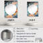 Damalus - Miroir mural formes abstraites MIR135336-977087040
