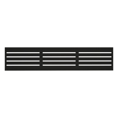 All-Aluminum Rust-Resistant Decorative Privacy Screen Insert For Composite Fences(Set Of 2)