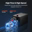 Unité hydraulique de 10 pintes, pompe de remorque à simple effet, pression de surpression maximale de 3200 PSI et débit de 0,91 GPM, pompe hydraulique à courant continu de 12 V avec réservoir en métal pour le levage de la voiture