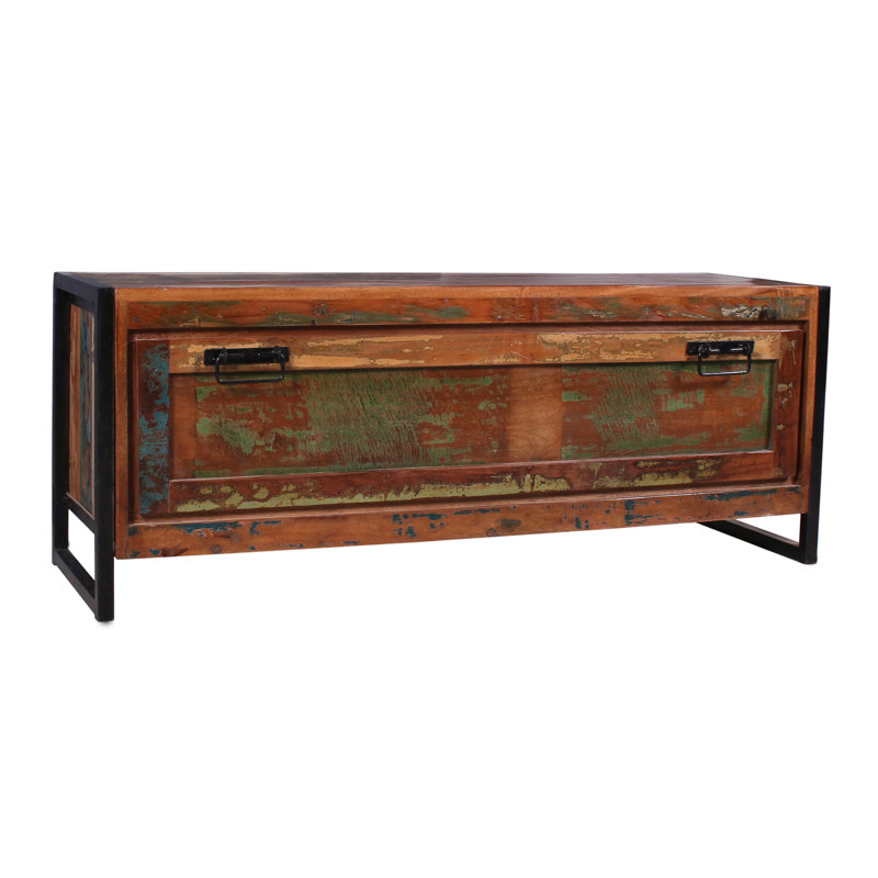 Esha Solid Wood Shoe Storage Cabinet