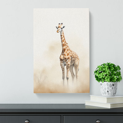 Giraffe Minimalism - Print