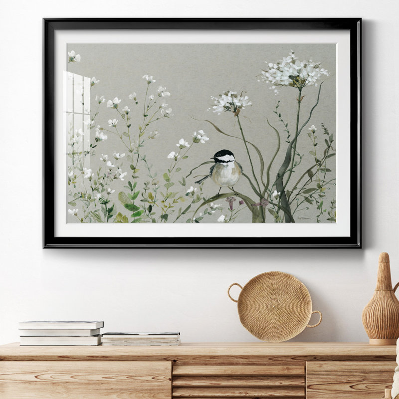 Bouquet de Grace Meadow II - cadre photo, Noir, H 18,5 po x l 24,5 po x P 1,5 po