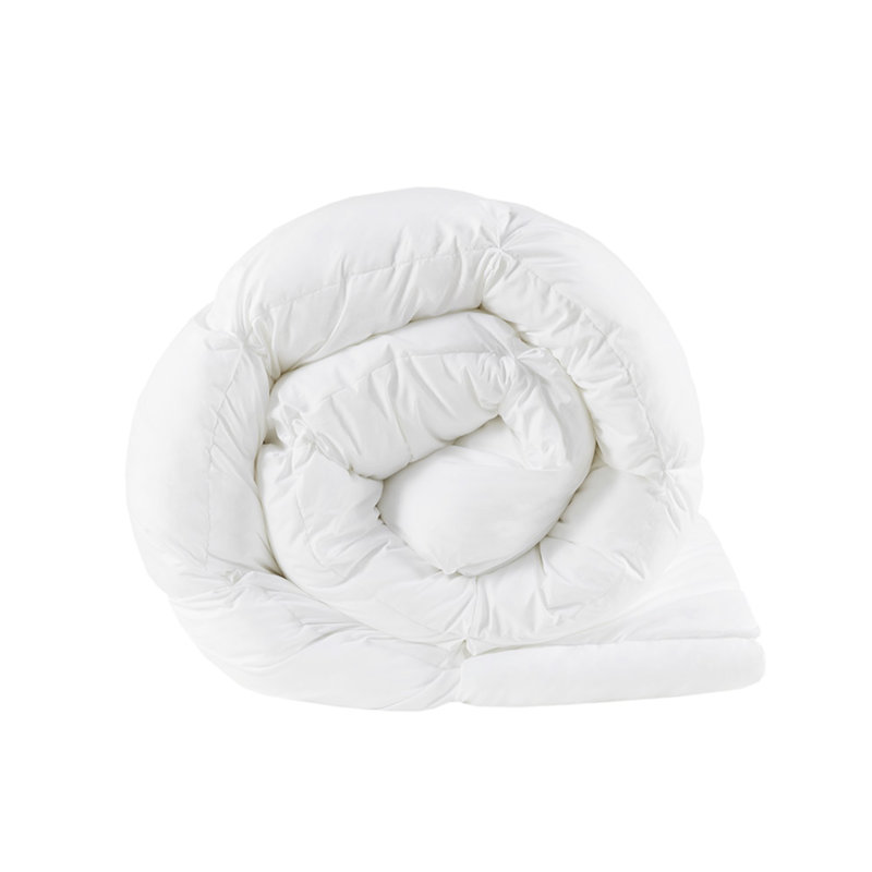 Full/queen Down Alternative Comforter With 100% Shell, Overfilled For Extra - Lofty, 3d Puff Stitching, Jump Tack , Warm In Winter, Corner Loops, , Pillow Protector Sold Separately Fiber, High