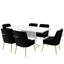 Table de salle à manger extensible pour 6 personnes Magallanes-2008644486-2008644536