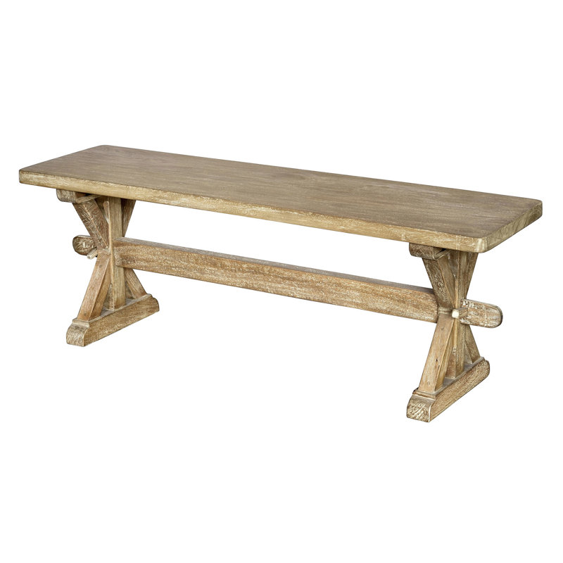 Banc en bois André
