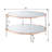 Carolina 2-Tier Acrylic Glass Coffee Table-634835341