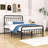 Assunta Metal Platform Bed with Headboard-794205386