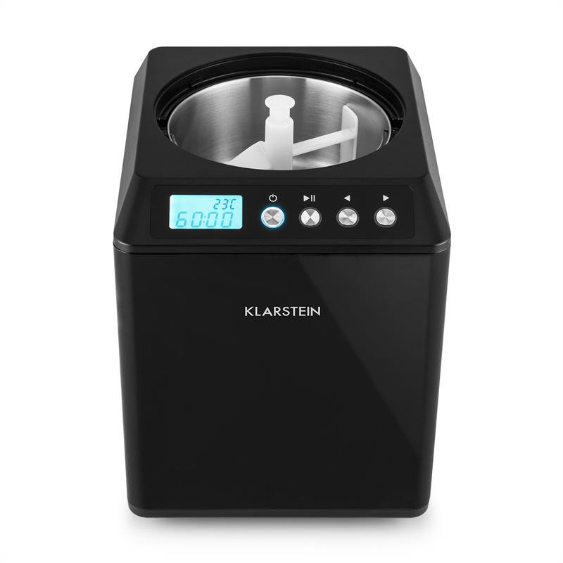 Vanilly Sky Family 2.5 L Ice Cream Maker, Black