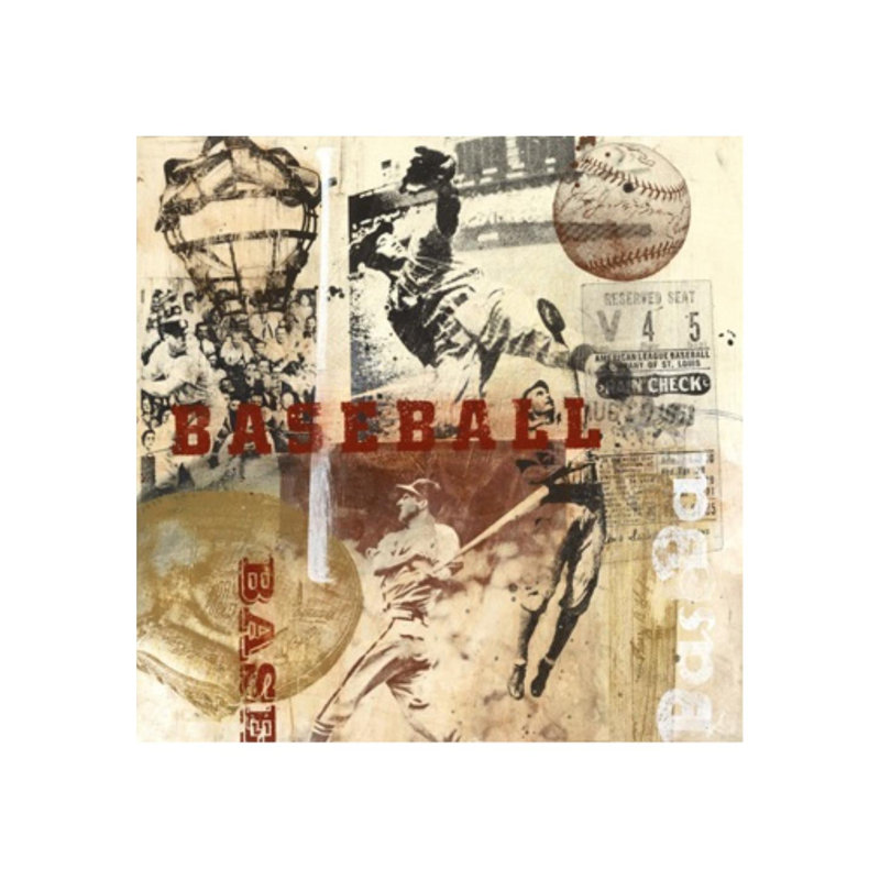 Hardball IV Print, 30" H x 30" W, Outdoor