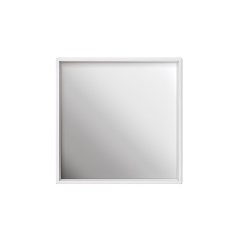 Flat Mirror, White