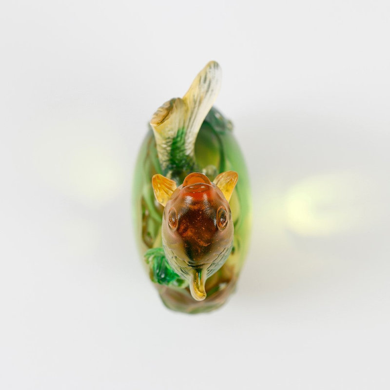 Crystal Fish Sculpture