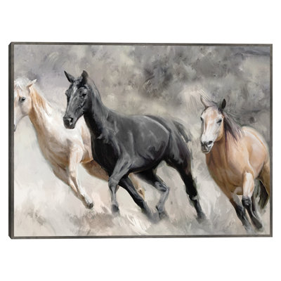 «Sunday Run Crop» par Studio Arts, reproduction d'art sur toile