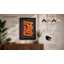 Stacked Rhythm Geometric - Framed Print-356476283-356476279