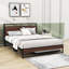 Base de lit plateforme en métal avec couchette et ports USB Wilhelmi-1035307511-1035307509