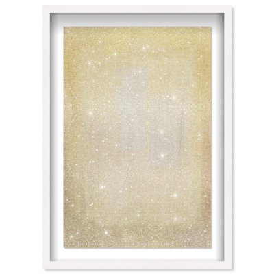 Golden Haze Framed Graphic Art