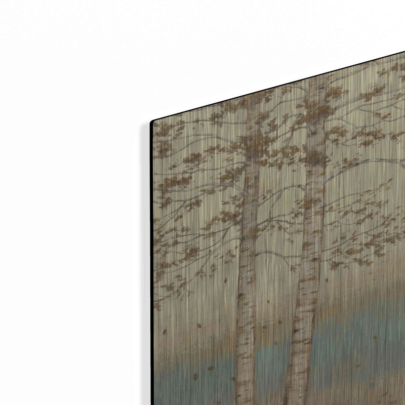 «Golden Birch I» par James Wiens, H 12 po x l 12 po