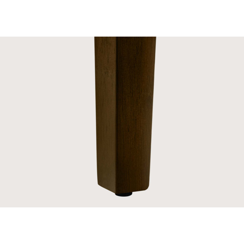 Banc rembourré 100% polyester Jearldean, Brun, Brun