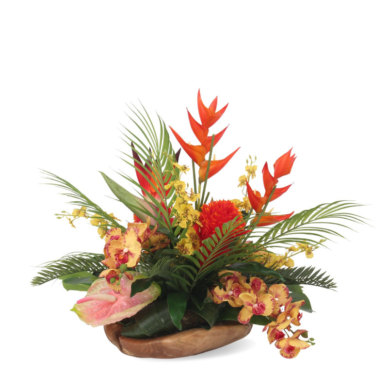 Silk Mixed Arrangement in Pot