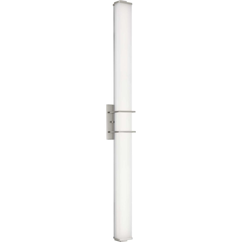 Meuble-lavaboe 1 lumière à del en nickel brossé à luminosité Deerwood