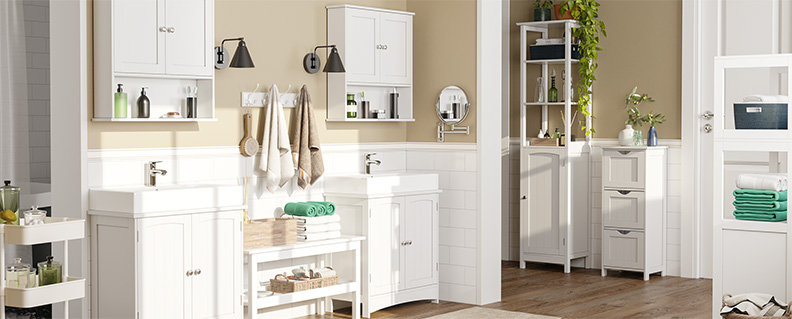 Over the Toilet Storage