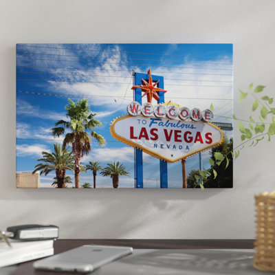 «The« Welcome To Fabulous Las Vegas »,« Paradise, Clark County, Nevada, USA », impression sur toile
